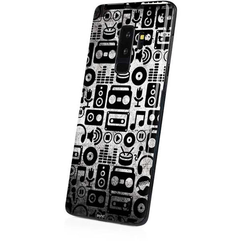 Music Pattern Galaxy S9 Plus Skin