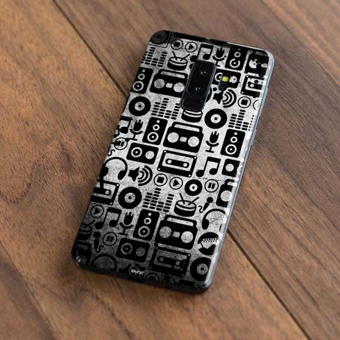 Music Pattern Galaxy S9 Plus Skin