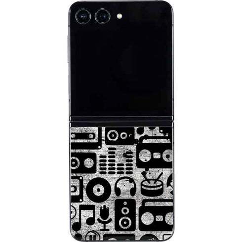 Music Pattern Galaxy Z Flip5 5G Skin