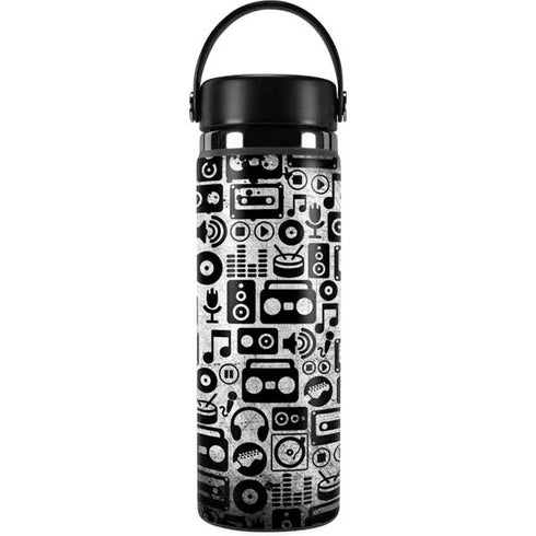 Music Pattern Hydro Flask 20oz Wide Mouth Skin