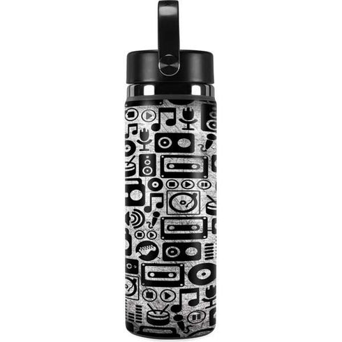 Music Pattern Hydro Flask 20oz Wide Mouth Skin