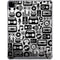 Music Pattern iPad Pro 12.9in (2020) Clear Case