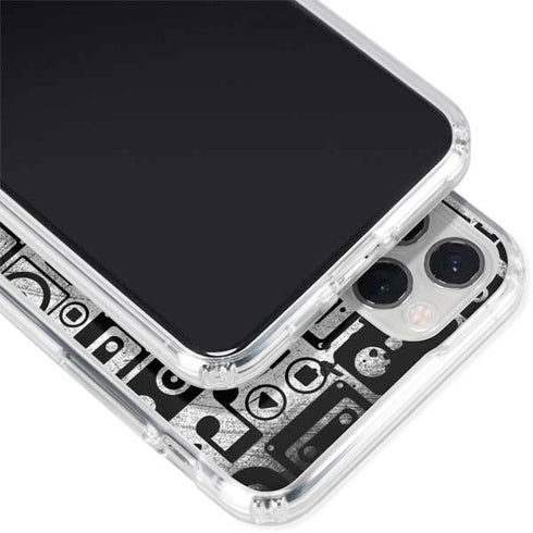 Music Pattern iPhone 11 Pro Clear Case