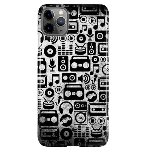 Music Pattern iPhone 11 Pro Max Lite Case