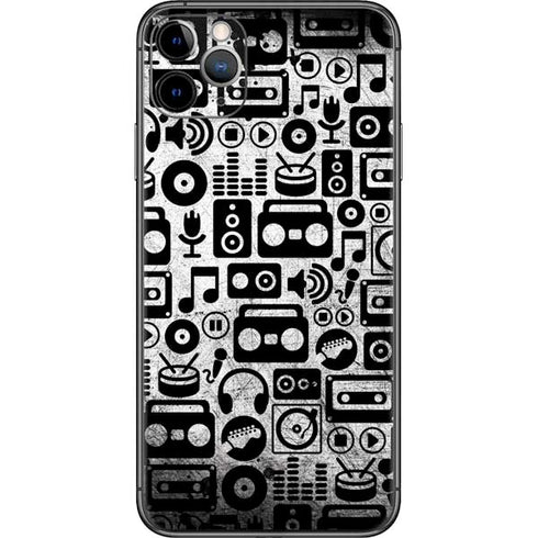 Music Pattern iPhone 11 Pro Max Skin