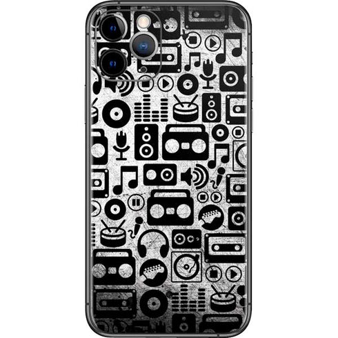 Music Pattern iPhone 11 Pro Skin