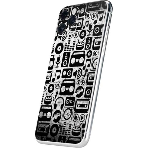 Music Pattern iPhone 11 Pro Skin