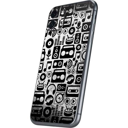 Music Pattern iPhone 11 Skin