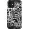 Music Pattern iPhone 12 Impact Case