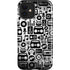 Music Pattern iPhone 12 Impact Case