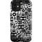 Music Pattern iPhone 12 Mini Impact Case