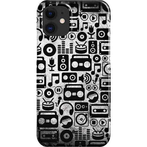 Music Pattern iPhone 12 Mini Lite Case