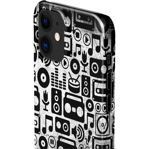 Music Pattern iPhone 12 Mini Lite Case