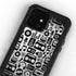 Music Pattern iPhone 12 Mini Waterproof Case
