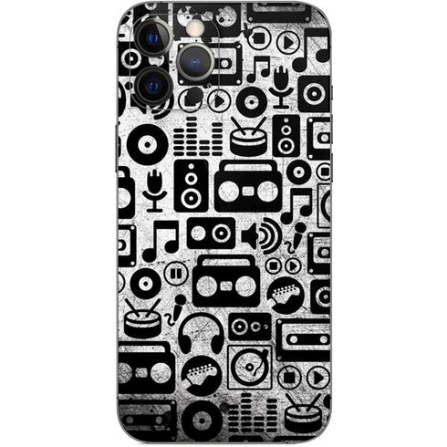 Music Pattern iPhone 12 Pro Max Skin