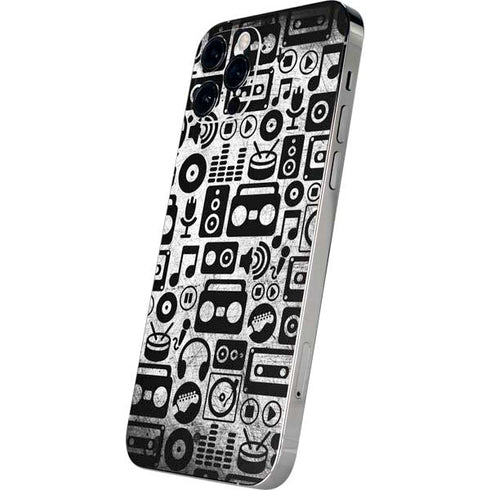 Music Pattern iPhone 12 Pro Max Skin