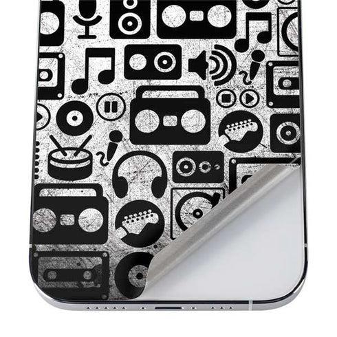 Music Pattern iPhone 12 Pro Skin
