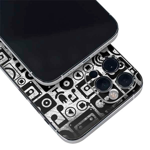 Music Pattern iPhone 12 Pro Skin