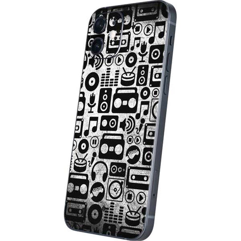 Music Pattern iPhone 12 Skin