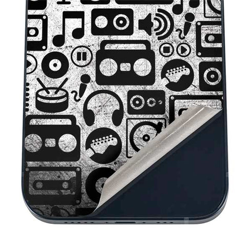 Music Pattern iPhone 12 Skin