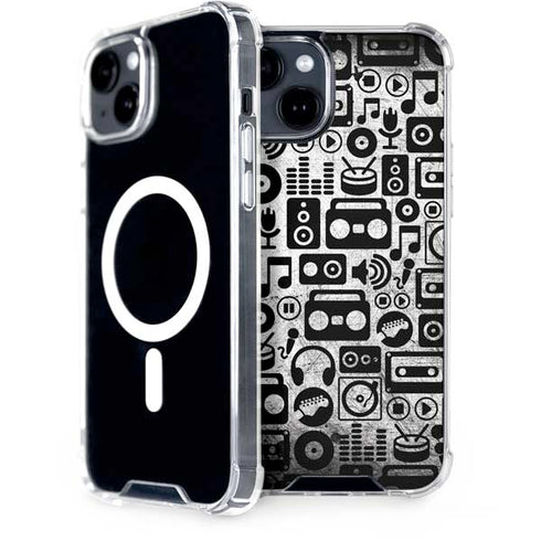 Music Pattern iPhone 13 MagSafe Case