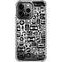 Music Pattern iPhone 13 Pro Clear Case