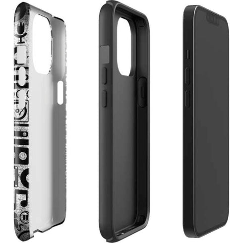 Music Pattern iPhone 13 Pro Max Impact Case