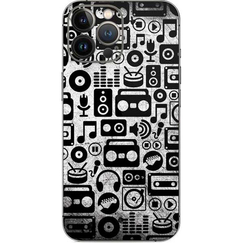 Music Pattern iPhone 13 Pro Max Skin