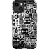 Music Pattern iPhone 14 Plus Impact Case