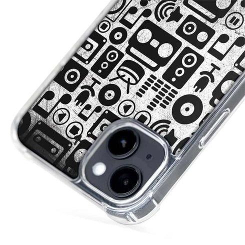 Music Pattern iPhone 15 Plus MagSafe Case