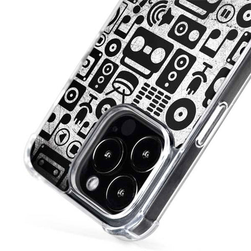 Music Pattern iPhone 15 Pro MagSafe Case