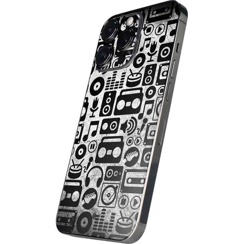 Music Pattern iPhone 14 Pro Max Skin
