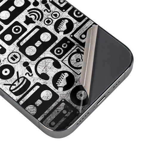 Music Pattern iPhone 14 Pro Max Skin