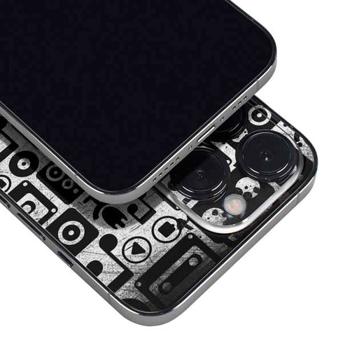 Music Pattern iPhone 14 Pro Skin