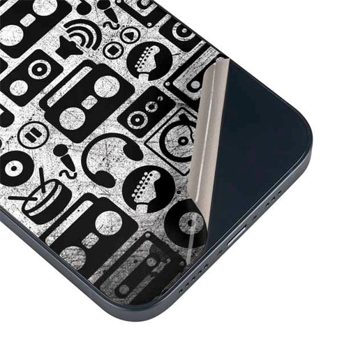 Music Pattern iPhone 14 Skin