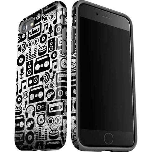Music Pattern iPhone SE (2nd & 3rd Gen) Pro Case