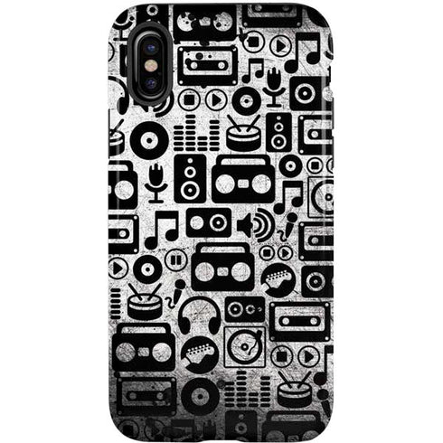 Music Pattern iPhone X Pro Case