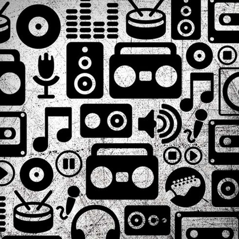 Music Pattern iPhone X Pro Case