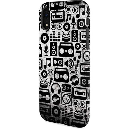 Music Pattern iPhone XR Pro Case