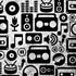 Music Pattern iPhone XR Pro Case