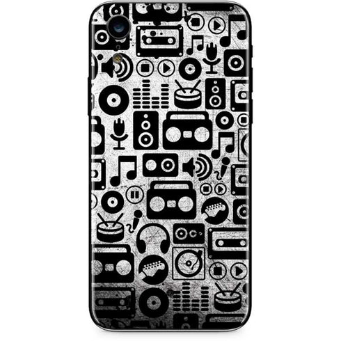 Music Pattern iPhone XR Skin