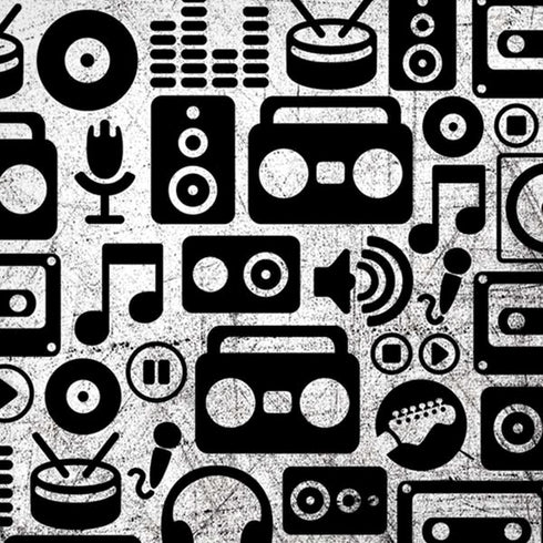 Music Pattern iPhone XR Skin