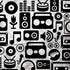 Music Pattern iPhone XR Skin