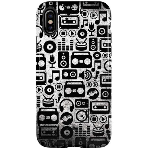 Music Pattern iPhone XS Pro Case
