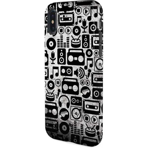 Music Pattern iPhone XS Pro Case
