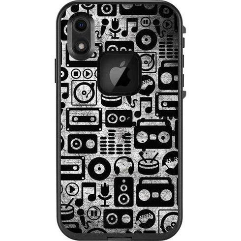 Music Pattern LifeProof Fre iPhone Skin