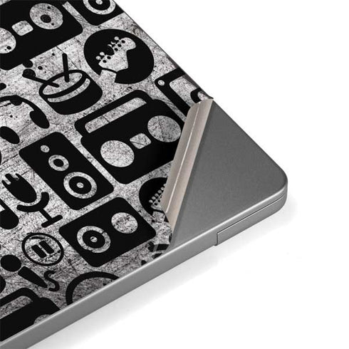 Music Pattern MacBook Pro 14in (2021-24) Skin