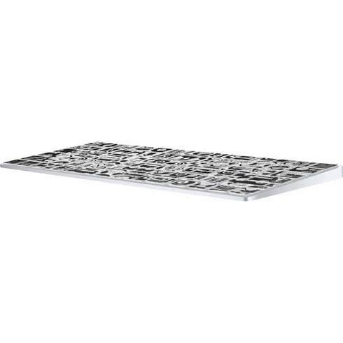 Music Pattern Magic Keyboard Skin