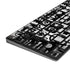 Music Pattern Magic Keyboard with Numeric Keypad Skin