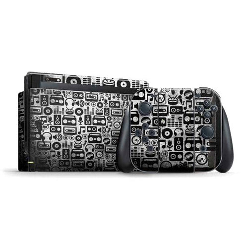 Music Pattern Nintendo Switch Bundle Skin